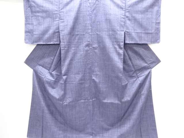 JAPANESE KIMONO / TSUMUGI / WOVEN STRIPE 